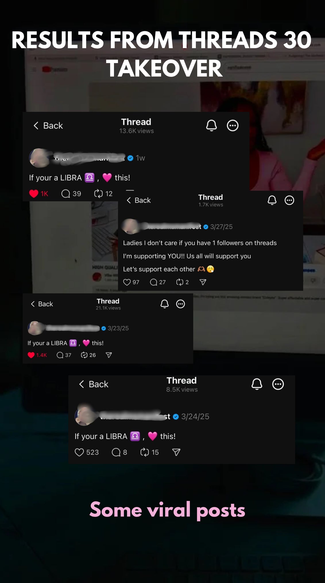 Threads “30” Day Takeover